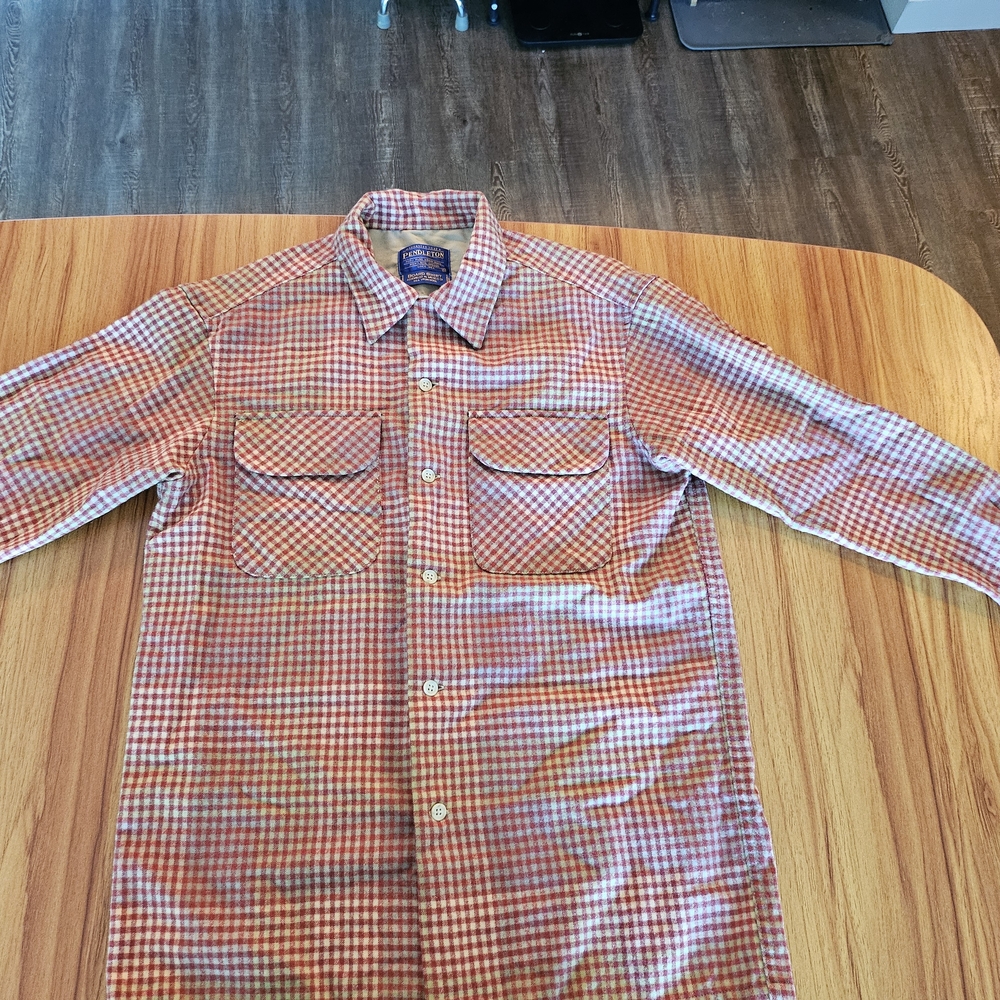 Plaid Button-Up Board Shirt